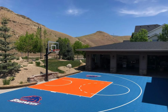 Score Big Savings And Durability With Outdoor Basketball Court Tiles