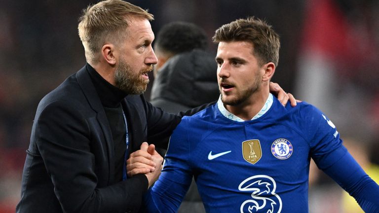 Graham Potter reveals why Mason Mount did play a part in Chelsea's defeat against Aston Villa.