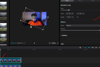 CapCut's Keyframe Animation