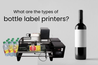 What are the types of bottle label printers?