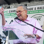 Chuck Schumer’s third consecutive appearance at the NYC Cannabis & Rally in Union Square Park