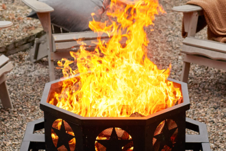 How to Start a Wood Fire in a Fire Pit