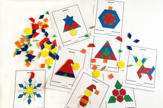 Printable Tree and Block Patterns