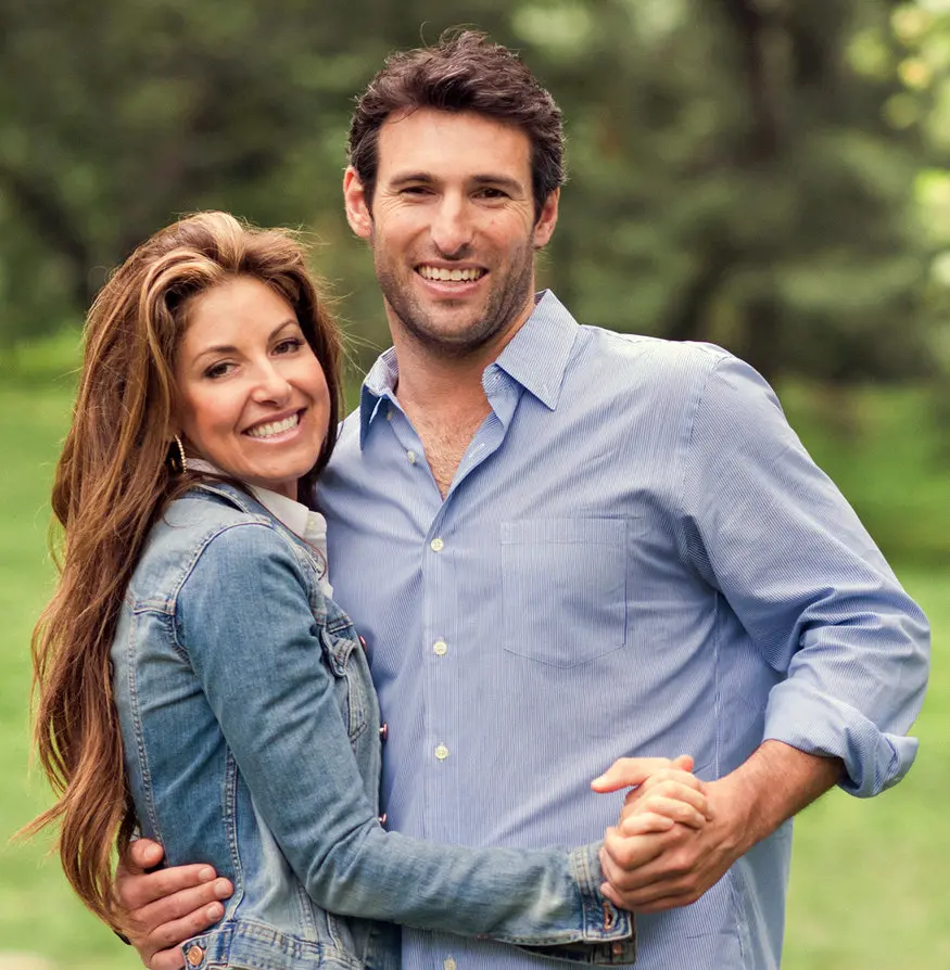 Dilan Lauren and her husband, Paul