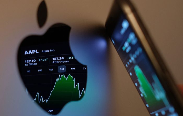 Apple shares didn't escape the bear market