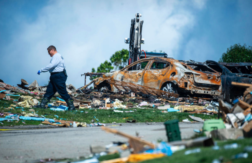 Explosion in Pennsylvania