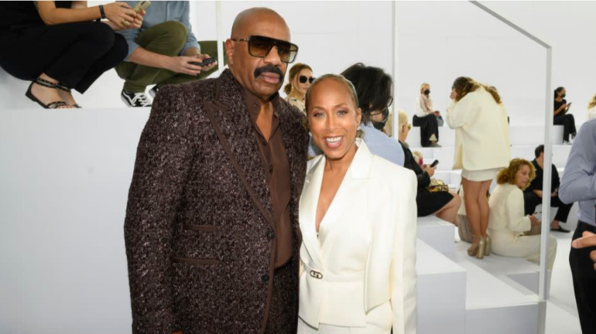 Marjorie and Steve Harvey