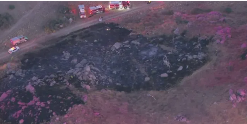 Mid-air Collision During Fire Response