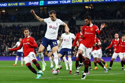 Paul Merson delivers verdict on Tottenham V Manchester United game.