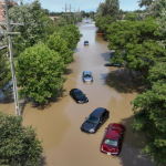 Tunnels leading to Detroit airport flood