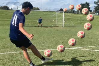 Understanding curled balls in football