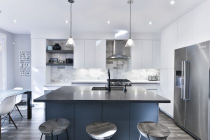 Modern kitchen with appliances