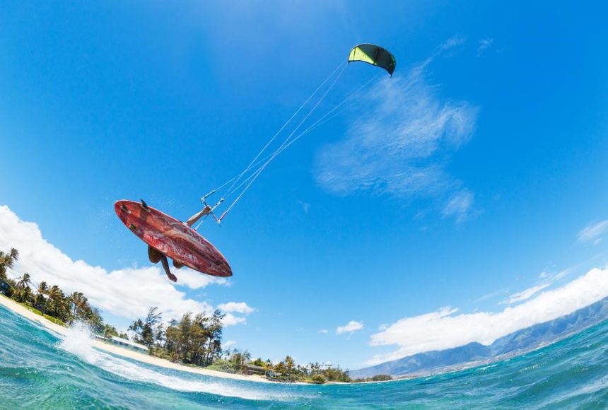 Kiteboarding