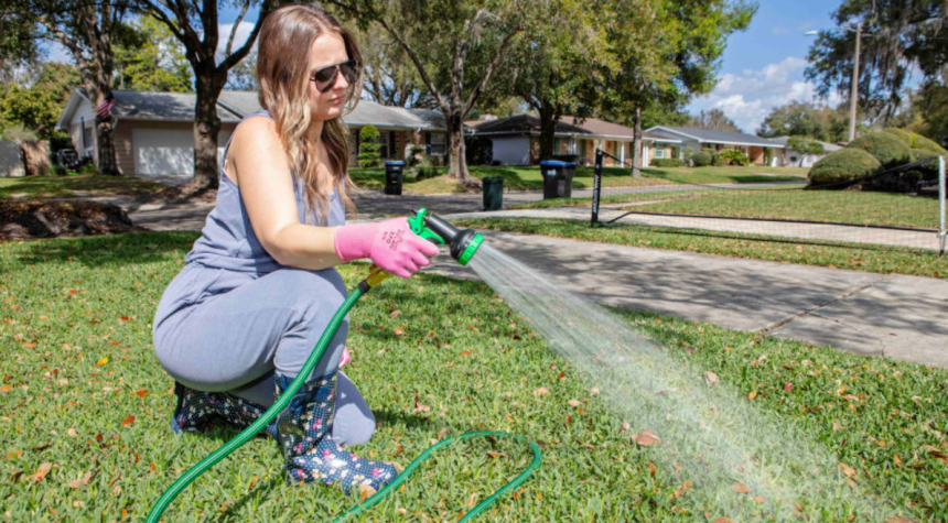 The most convenient garden watering hose: Giraffe Tools Retractable Hose Reels
