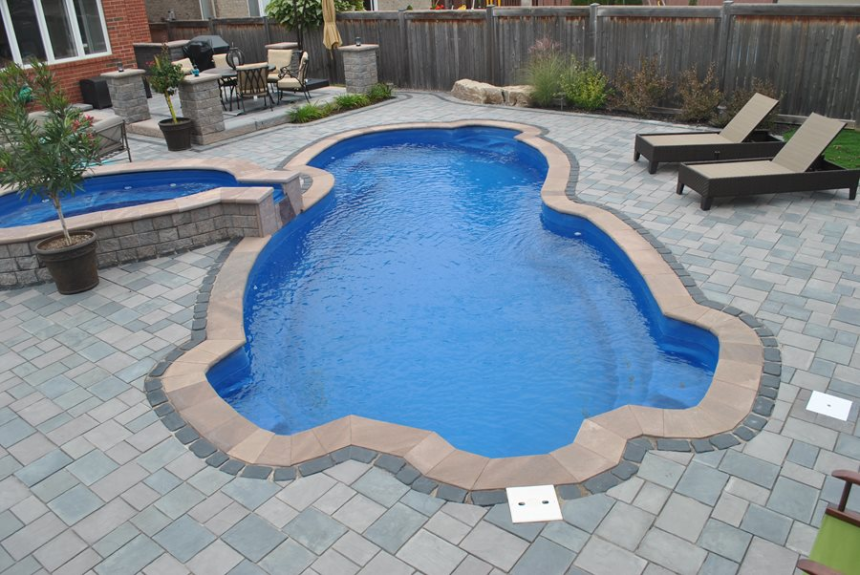 Fiberglass pool