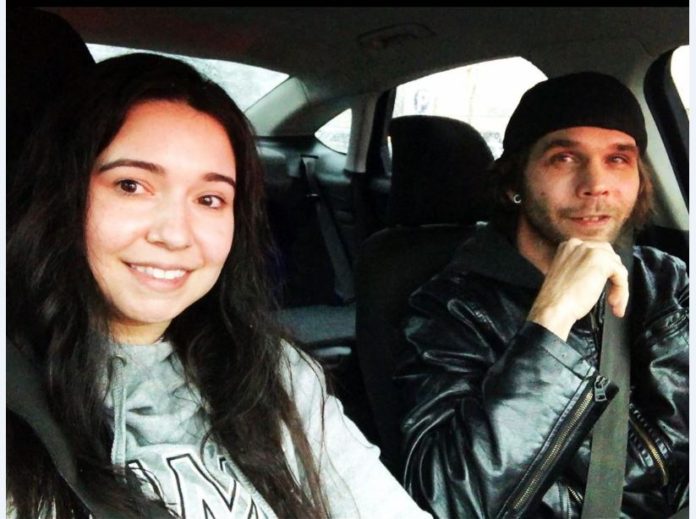 Jeremiah Raber and his wife, Carmel Mendez