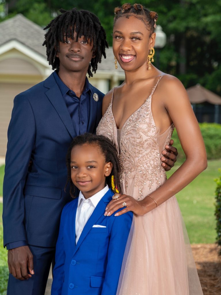 Murphy Lee and his wife, Seviin Li and child, Essence Lee