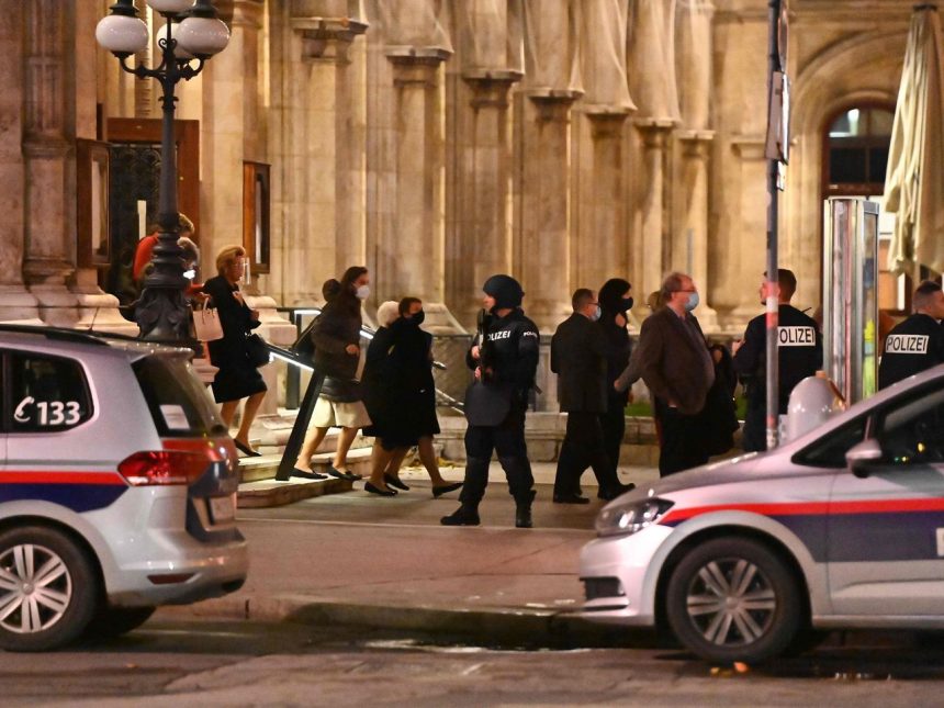 Vienna street shooting injures 4