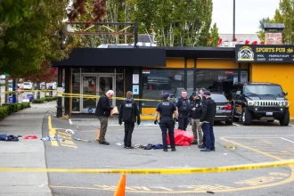 Washington shooting at a pub that left two people dead and three injured