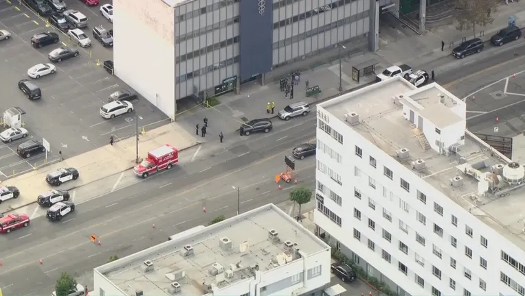 LAPD investigating a fatal shooting that may involving US Marshals