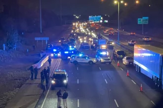 Four injured on an Alabama freeway shootout