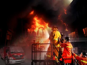 fire at Iranian drug rehab centre