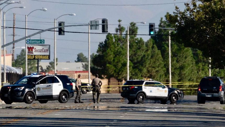 California sheriff sergeant shot
