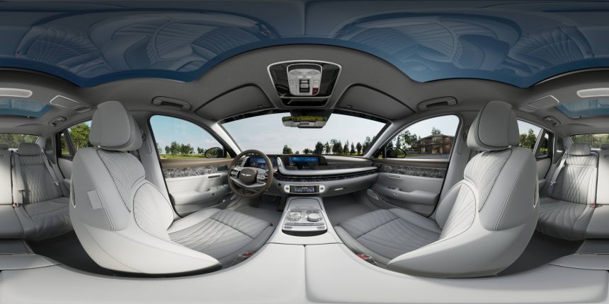 Inside the Luxurious Interior of the Black Genesis Car: A Closer Look
