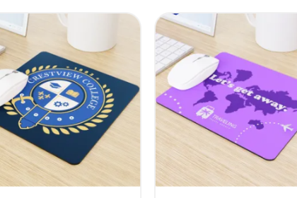 The Marvel of Custom Leather Mouse Pads and Table Top Displays