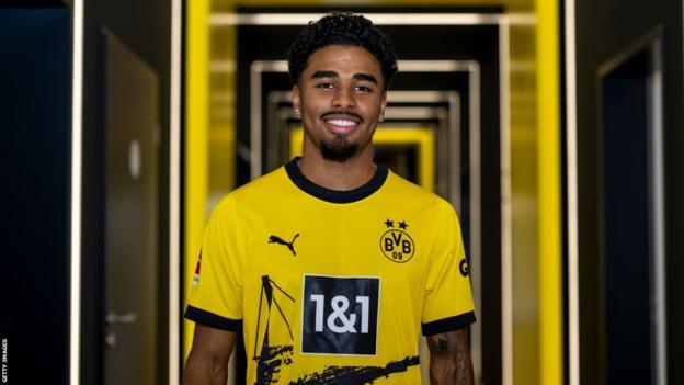 Maatsen of Chelsea signs a loan deal with Sancho at Borussia Dortmund.