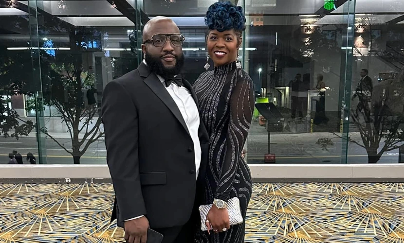 Anton Daniel and his wife Shareta Daniels