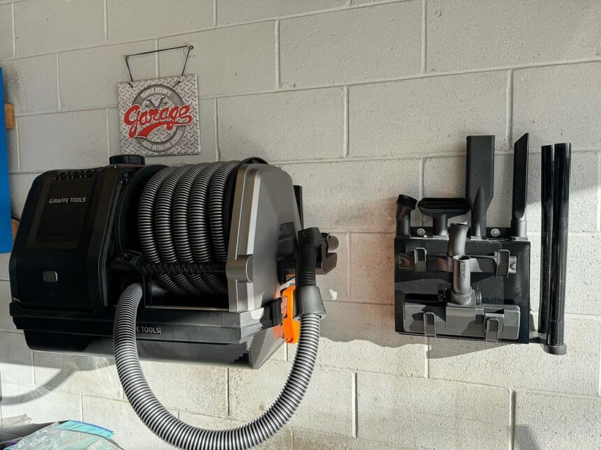How Giraffe Tools' Garage Vacuum Can Make Spring Cleaning a Breeze