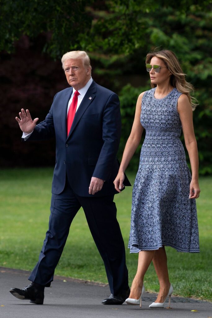 Donald and Melania Trump