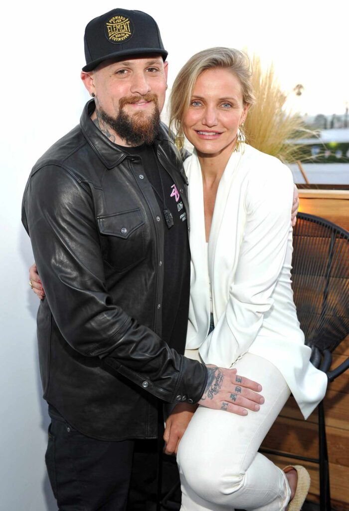 Benji Madden and his wife Cameron Diaz