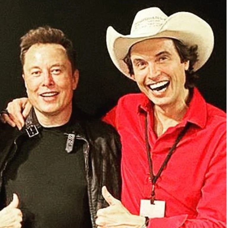 Elon Musk and his brother Kimbal Musk