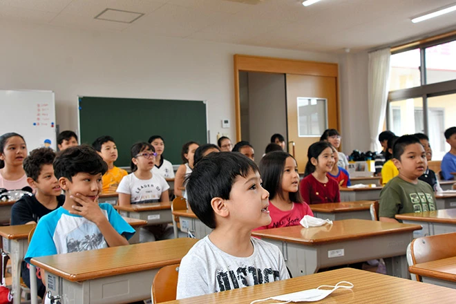 School children
