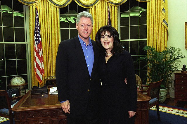 Monica Lewinsky and Former US President, Bill Clinton