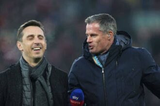 Who is going to win the Premier League? Gary Neville and Jamie Carragher make their prediction.