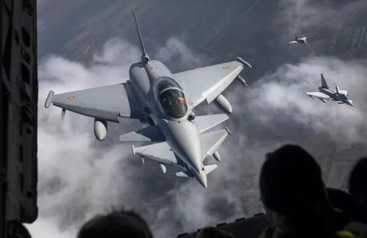 NATO Deploys Fighter Jets to Intercept Five Russian Aircraft