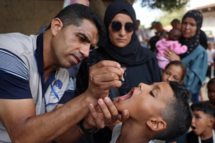 560,000 Children in Gaza Vaccinated Against Polio as Initial Round of Campaign Concludes