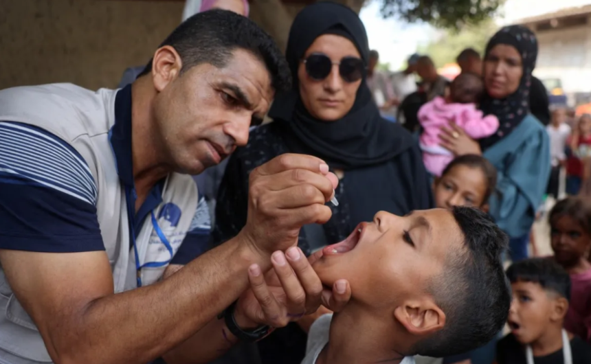 560,000 Children in Gaza Vaccinated Against Polio as Initial Round of Campaign Concludes