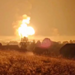 Ukraine Claims to Have Destroyed Major Russian Ammunition Depot in Overnight Drone Strike
