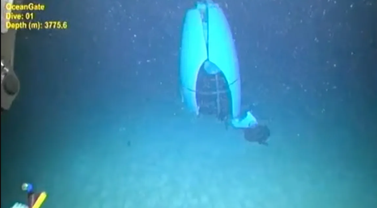 First Image of the ill-fated Titan Submersible Wreckage Unveiled at Hearing on the Tragedy