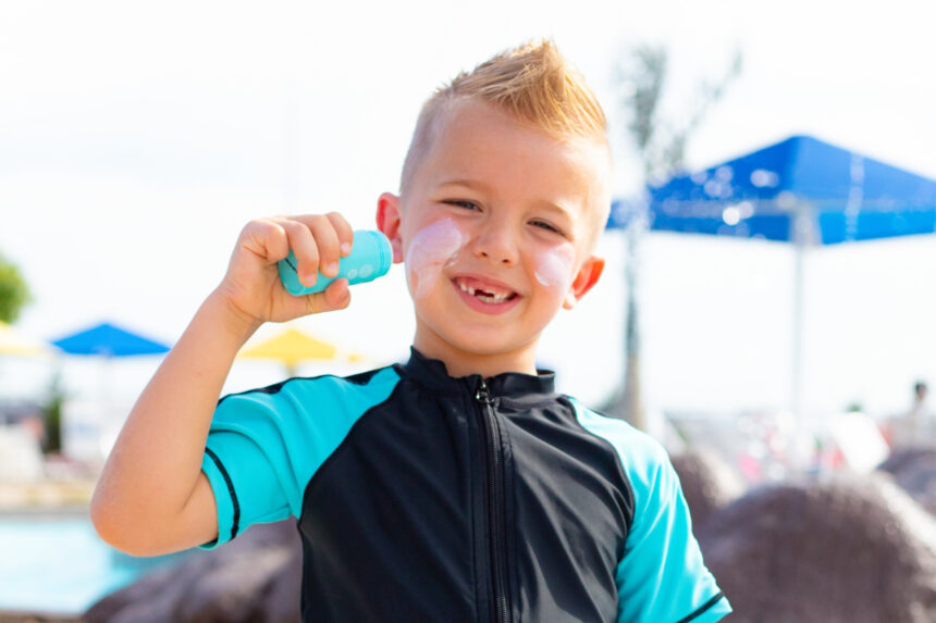 sunscreen ban for children