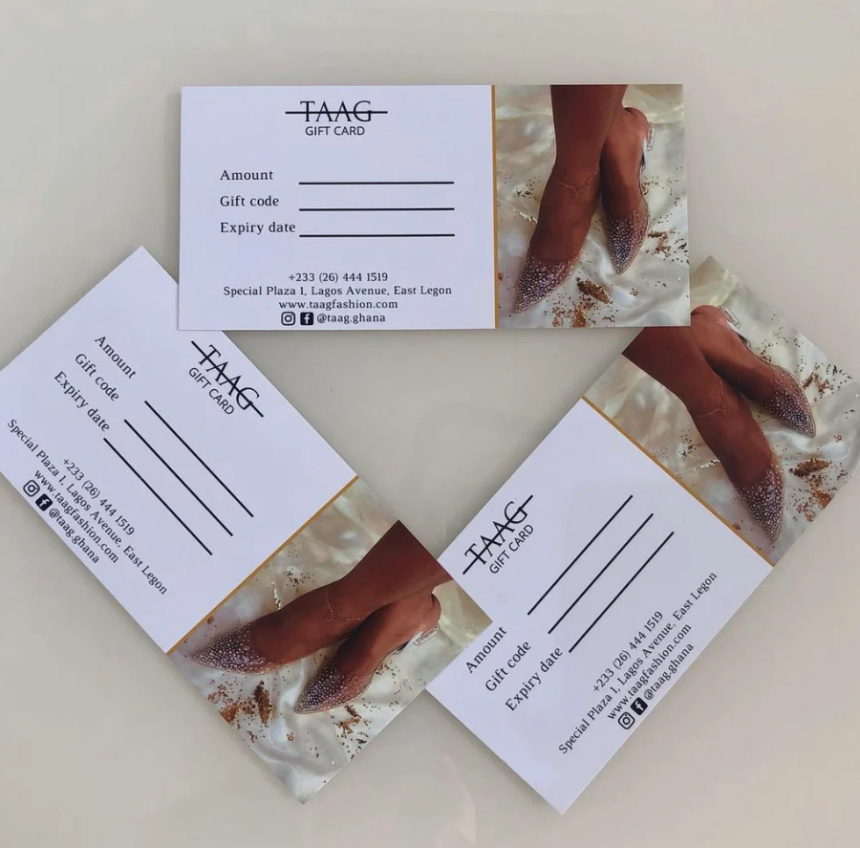 Purchasing Corporate Card Gift Certificate