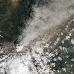 NASA Image Shows Volcanic Eruption That Halted Flights