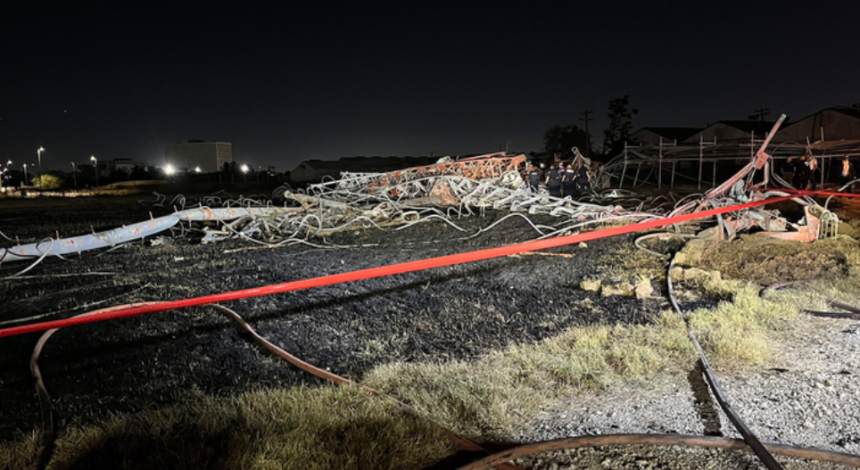 Several People Killed in Helicopter Crash into Radio Tower in Houston