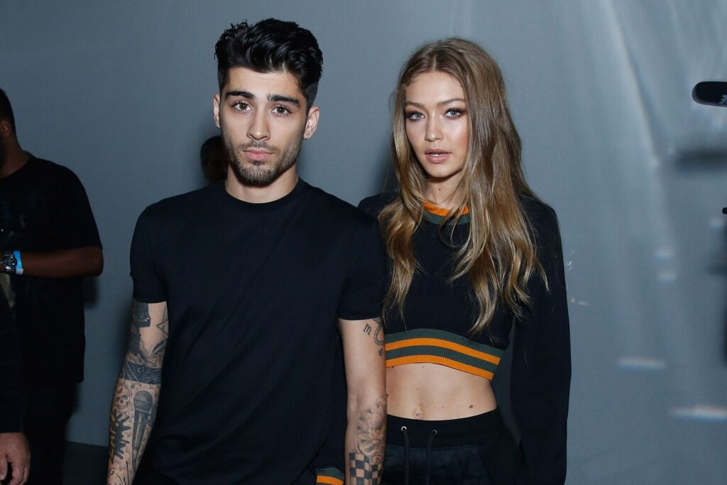 Zayn Malik and his girlfriend, Gigi Hadid