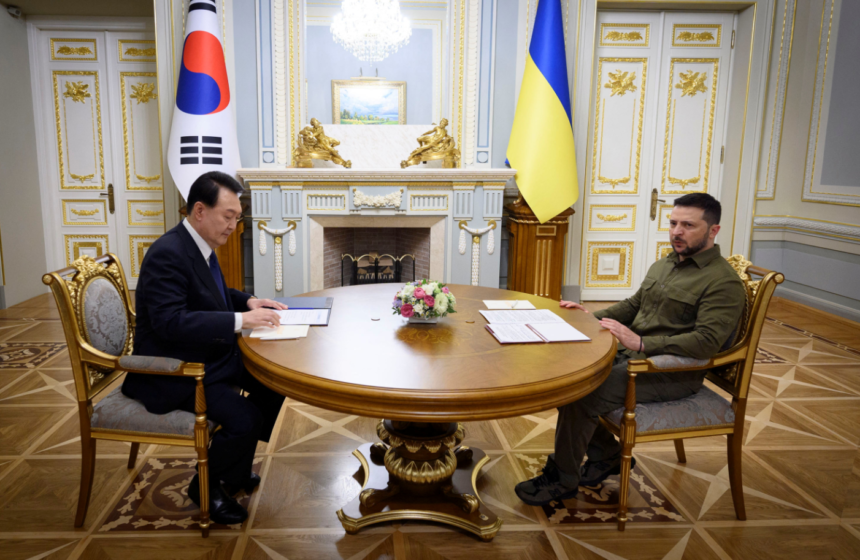 Ukraine and South Korea to Strengthen Collaboration Against North Korea, Says Zelenskiy
