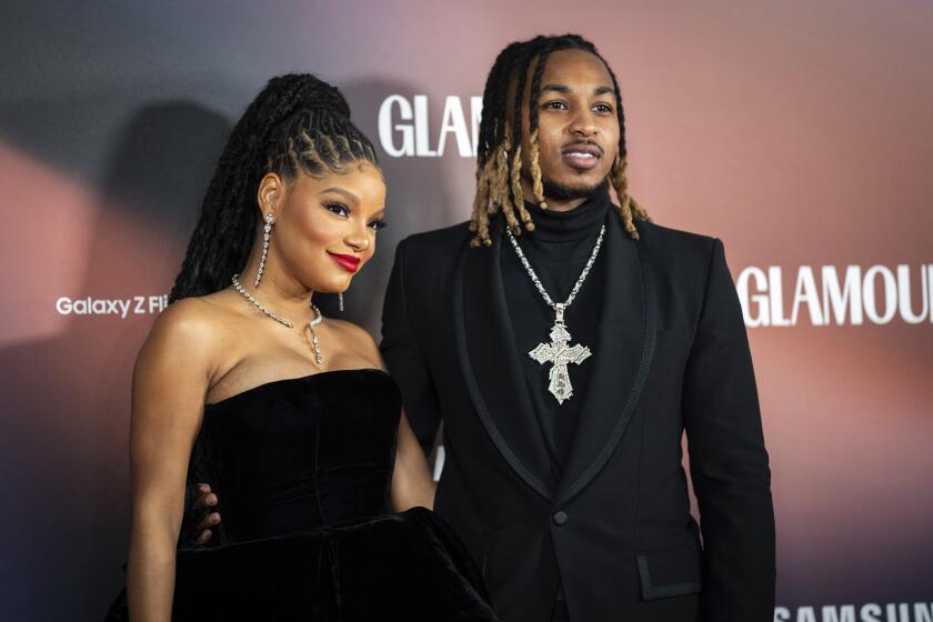 Halle Baily and her boyfriend, DDG